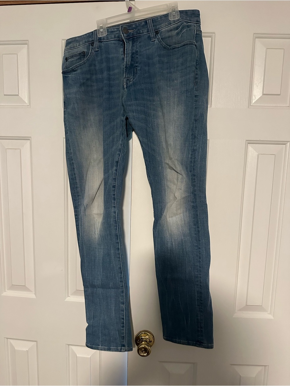 Men's Blue Washed Jeans